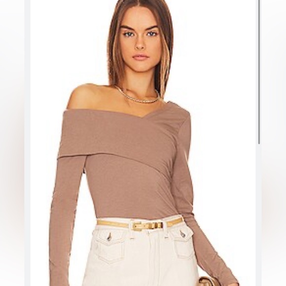 Asymmetric Wrap Top in Java size M - Picture 1 of 3